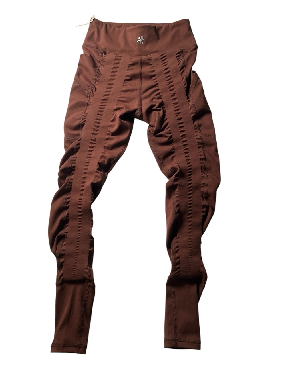 NWT Sweetflexx Booty Band Resistance Leggings in Hot Chocolate Size 4 - Picture 4 of 9